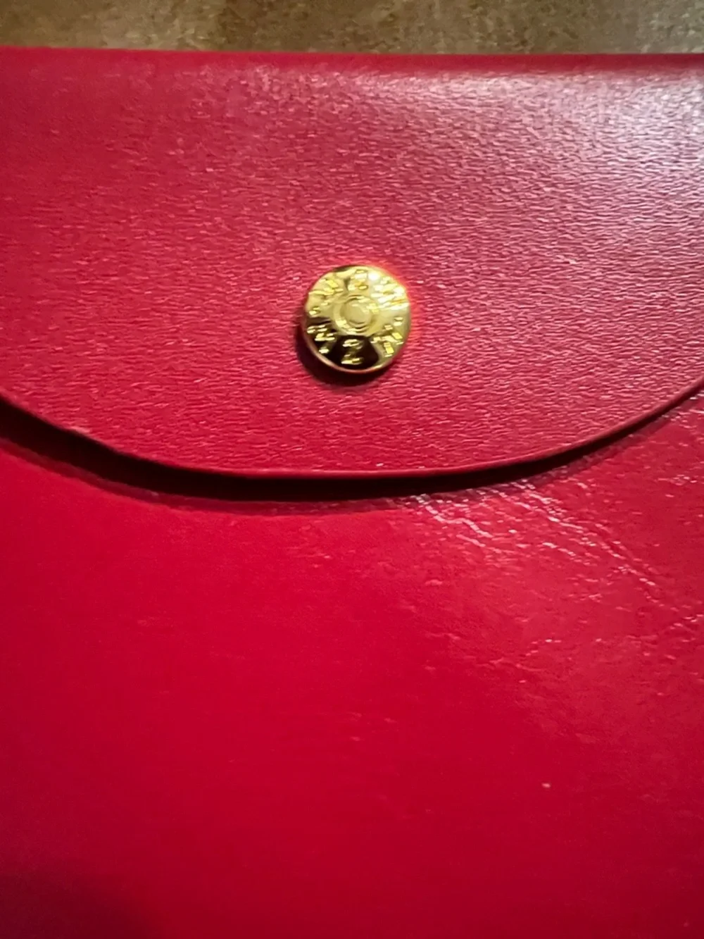 MZ Wallace Red Leather Lunar New Year Money Envelope Year of the Horse - Picture 3 of 7